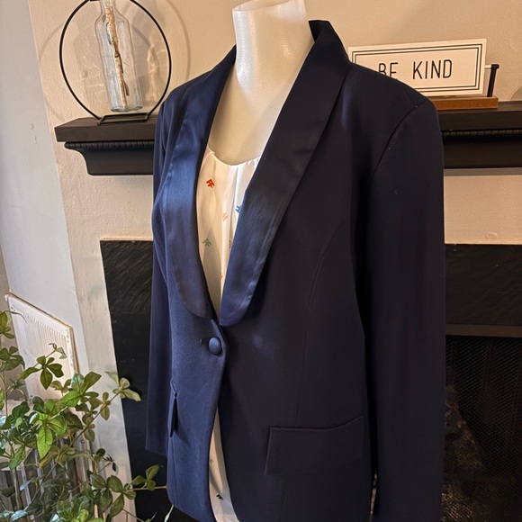 Jason Wu Navy Blazer - Picture 5 of 12